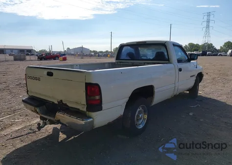 1998 Dodge Ram 1500 St from USA, damaged, VIN 1B7HC16Y4WS708830